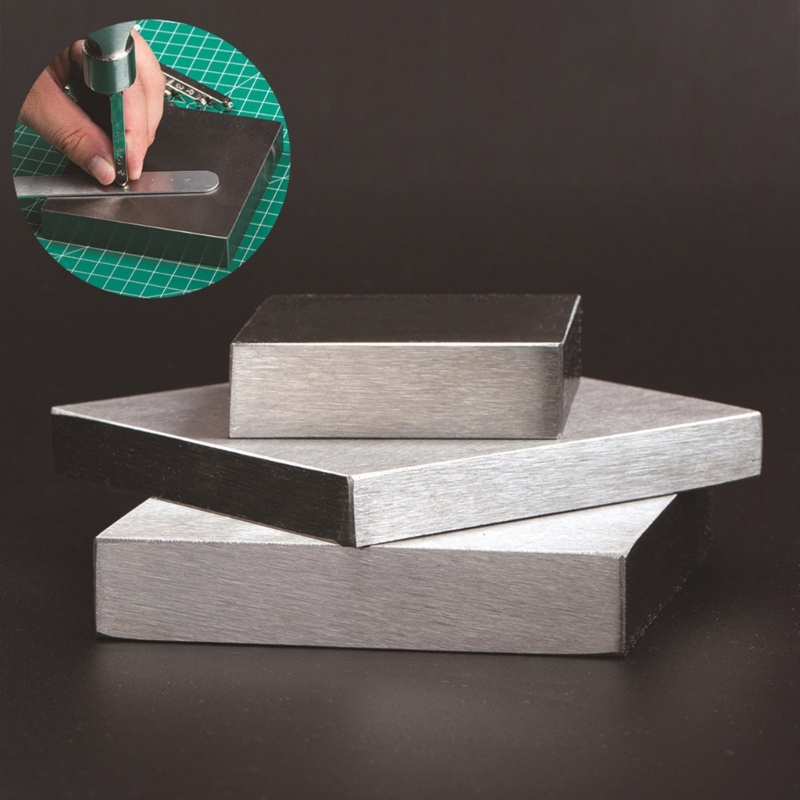 Jewelry Making Anvil - ทั่งสี่เหลี่ยมทนทานสำหรับผู้ผลิตเครื่องประดับโลหะหมัดบล็อกเครื่องมือขัดเครื่องประดับ 55KA
