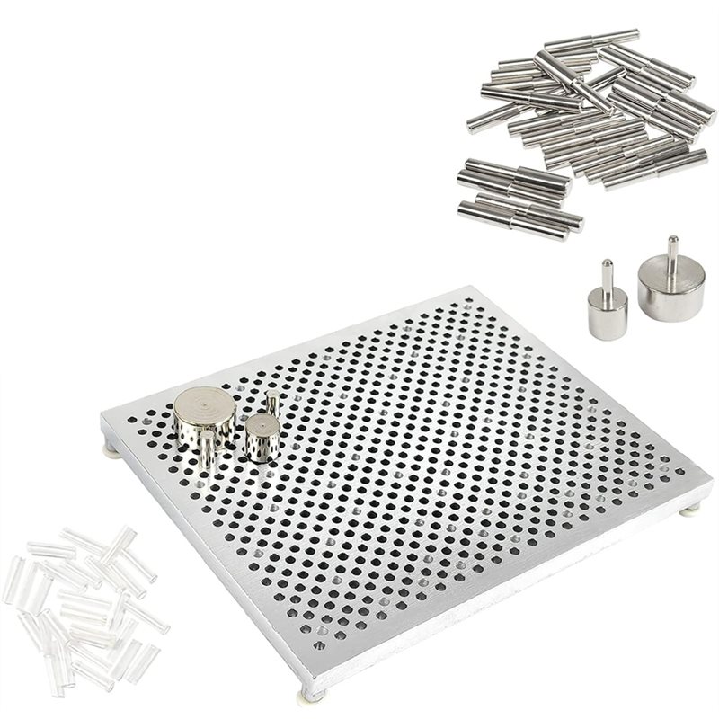 Wire Jewelry Making Jig - 【ขณะที่สินค้ามีจำหน่าย】อุปกรณ์ดัดลวด ประกอบด้วยหมุดโลหะ 30 ชิ้นสำหรับเครื่องมือทำเครื่องประดับและอุปกรณ์พันลวด
