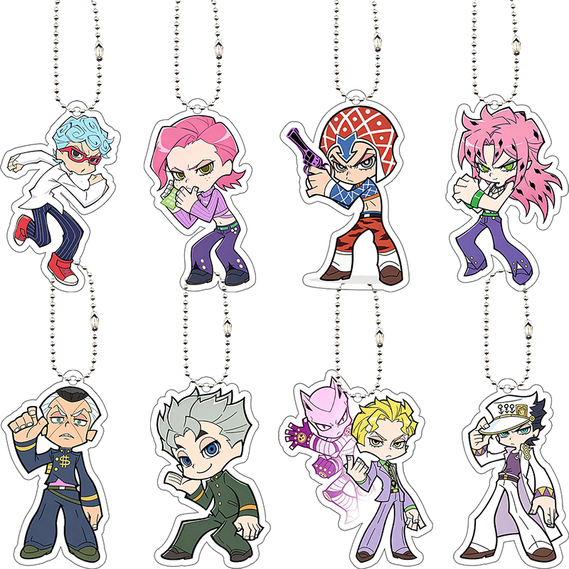 Jewelry Making School - จี้อะคริลิค Ghiaccio Melone Diavolo JOJO สำหรับกระเป๋าเรียน