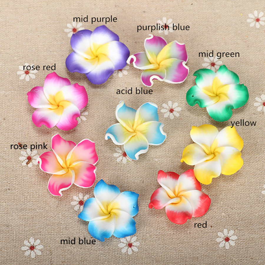 Jewelry Making Bali - 12 ชิ้น/ล็อต 30mm Polymer Clay บาหลี