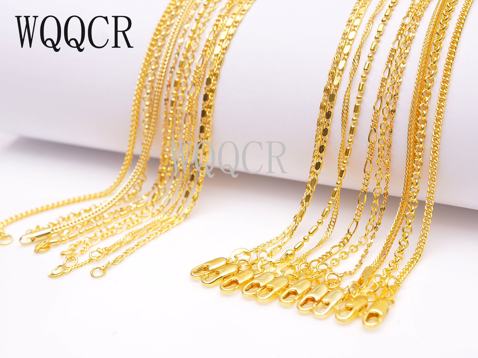 Jewelry Making Singapore - ขายส่ง10ชิ้นผสมเครื่องประดับ18K Gold Filled สร้อยคอจี้16-30นิ้ว