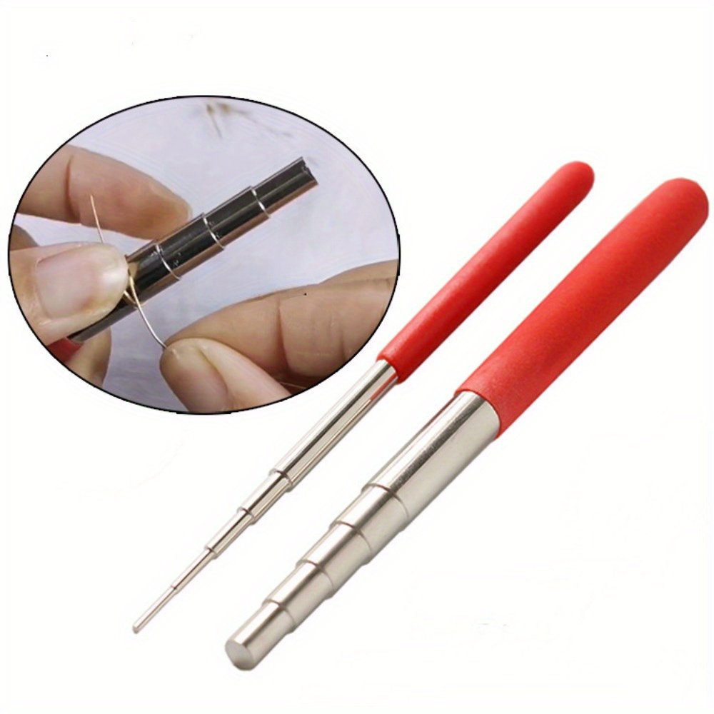 Wire Jewelry Making Jig - 2ชิ้นขดลวดรอกเบ็ดห้าส่วนเครื่องมือทำเครื่องประดับทองแดงรอกเบ็ดแบบทำมือเชือกถักเส้นลวดทองแดงราวติดห้องน้ำโลหะเซ็ต