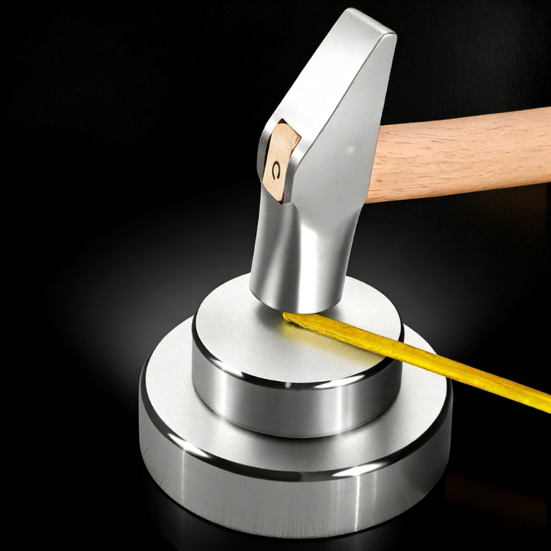 Jewelry Making Anvil - แท่นเหล็กสำหรับงานหนัก พร้อมฐานรองรับน้ำหนักสำหรับทำเครื่องประดับ - เครื่องมือขึ้นรูปโลหะแข็งเกรดอุตสาหกรรมผ่านการอบชุบด้วยความร้อน