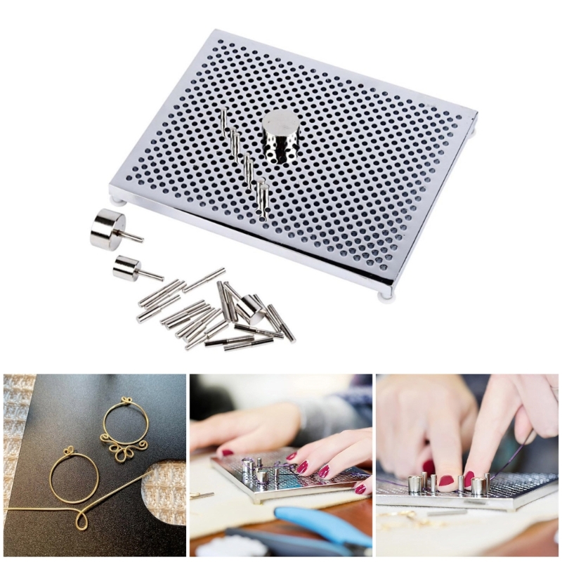 ชุดอุปกรณ์พันลวด DIY สำหรับทำเ - Wire Jewelry Making Jig บทวิจารณ์และราคา