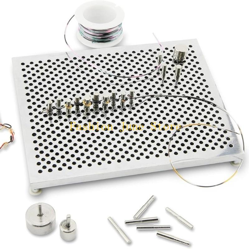 ชุดอุปกรณ์พันลวด DIY สำหรับทำเ - Wire Jewelry Making Jig บทวิจารณ์และราคา