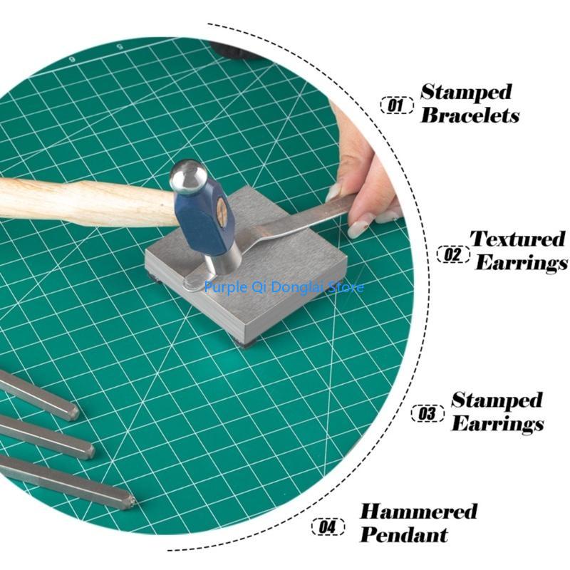 L21E ปั๊มโลหะบล็อกทั่งยางฟุตเค - Jewelry Making Anvil บทวิจารณ์และราคา