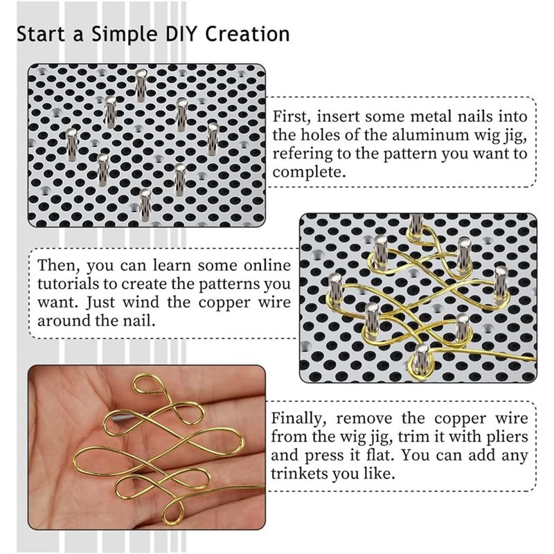 【ขณะที่สินค้ามีจำหน่าย】อุปกรณ์ - Wire Jewelry Making Jig บทวิจารณ์และราคา