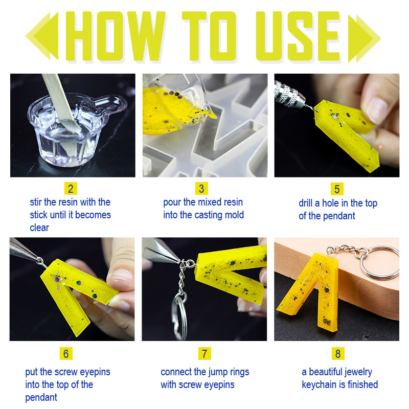 ตัวอักษรอีพ็อกซี่เรซินชุดแม่พิ - Jewelry Making Online บทวิจารณ์และราคา