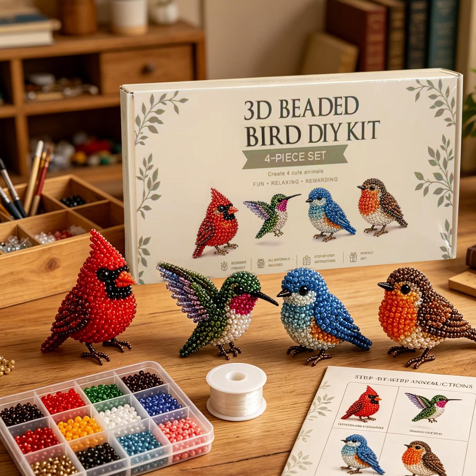 ชุดงานฝีมือประดับลูกปัดรูปนกแล - Jewelry Making Desk บทวิจารณ์และราคา
