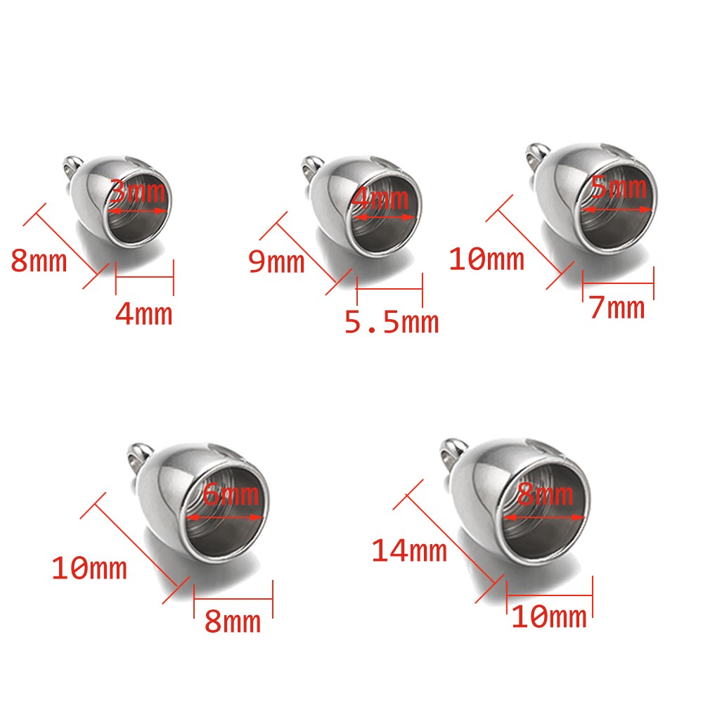 จุกปลายสายสแตนเลส 20 ชิ้น สำหร - Jewelry Making Youtube บทวิจารณ์และราคา