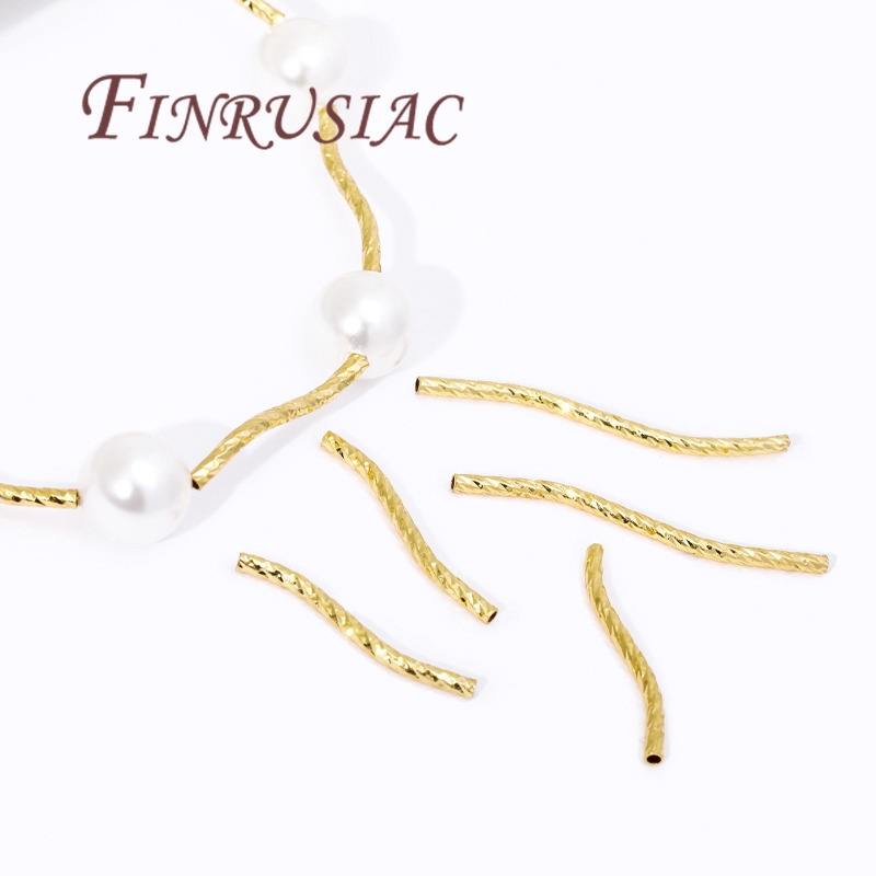 ลูกปัดหลอดรูปร่าง S, หลอดชุบทอ - Jewelry Making Youtube บทวิจารณ์และราคา