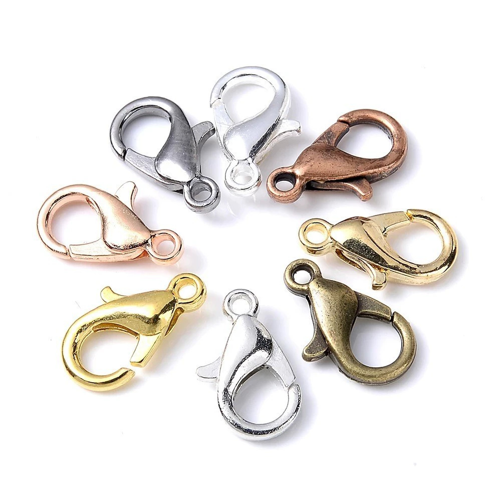 ตะขอเกี่ยวแบบก้ามปูโลหะผสมสังก - Jewelry Making School บทวิจารณ์และราคา