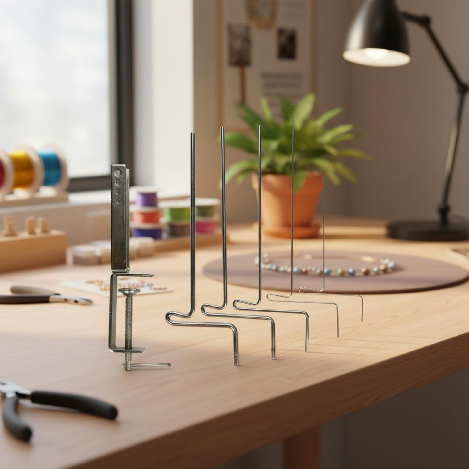ชุดแท่งลวดพันแบบเปลี่ยนได้ 5 ช - Wire Jewelry Making Jig บทวิจารณ์และราคา