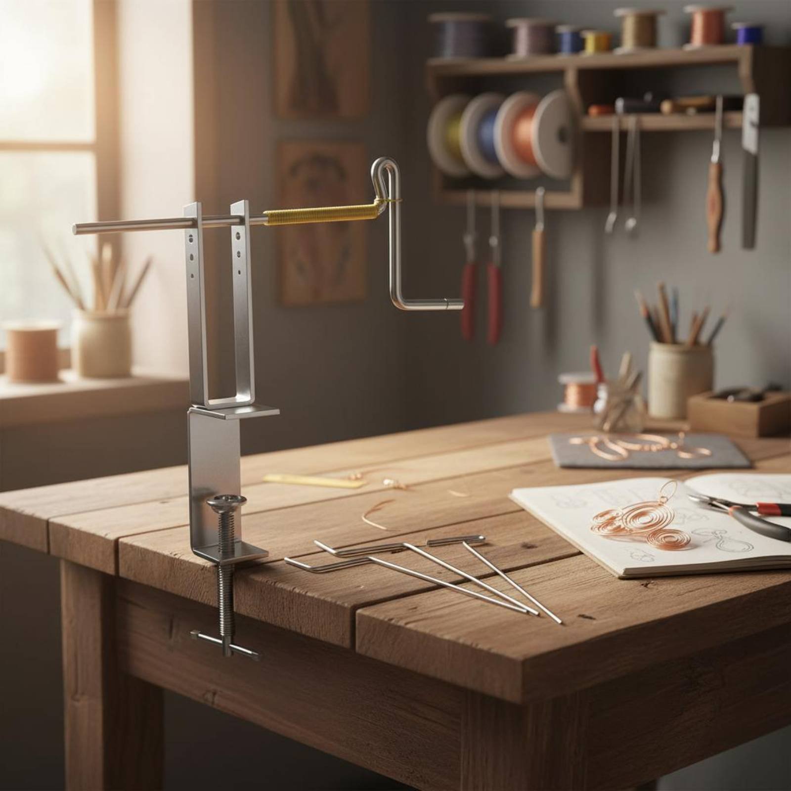 ชุดแท่งลวดพันแบบเปลี่ยนได้ 5 ช - Wire Jewelry Making Jig บทวิจารณ์และราคา