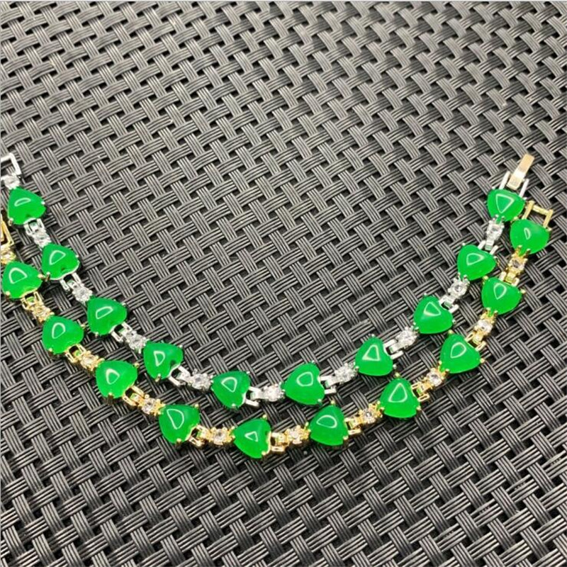 ธรรมชาติมาเลย์ Jades Chalcedon - Jewelry Making Singapore บทวิจารณ์และราคา