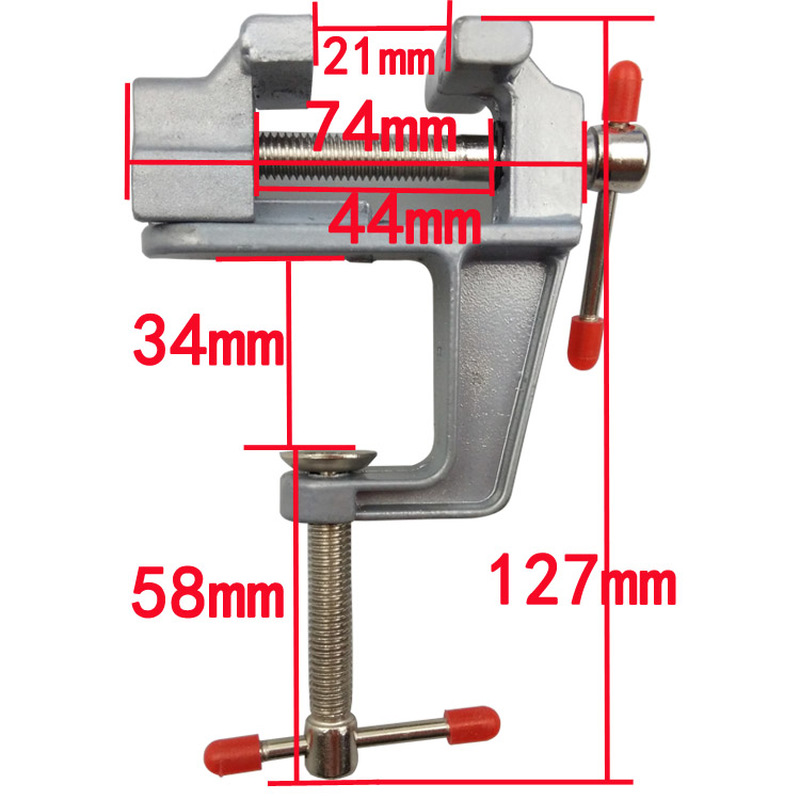 อลูมิเนียม MINI CLAMP ขนาดเล็ก - Jewelry Making Desk บทวิจารณ์และราคา