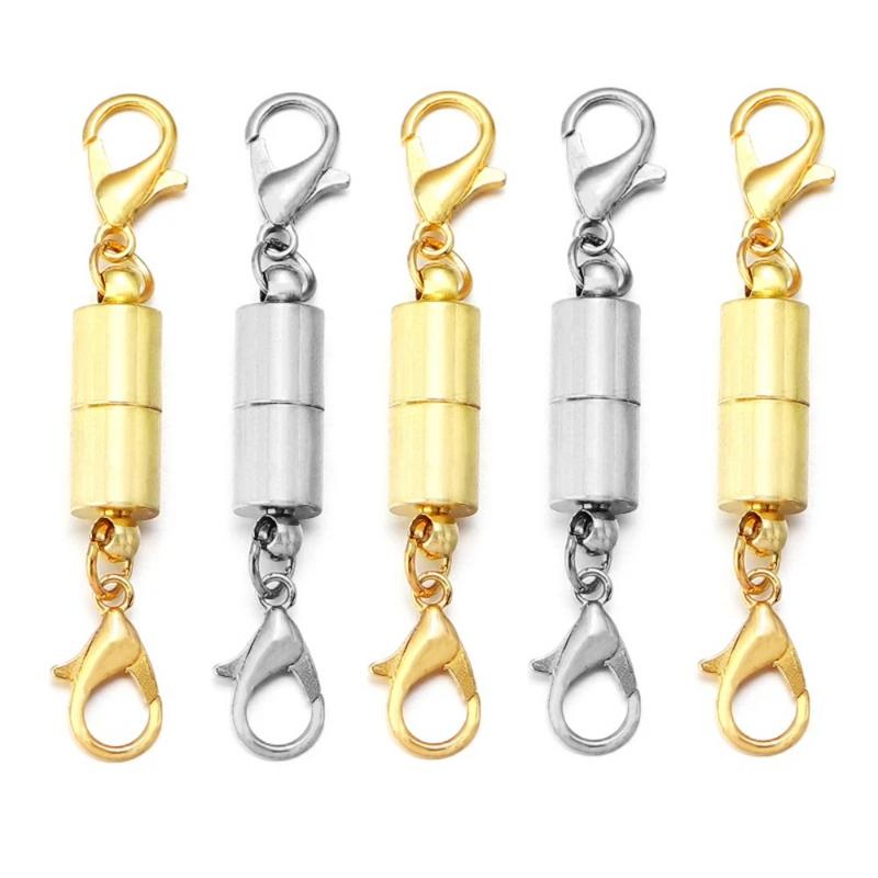 ชุดตัวล็อคแม่เหล็กแบบกลม 4 ชิ้ - Jewelry Making School บทวิจารณ์และราคา