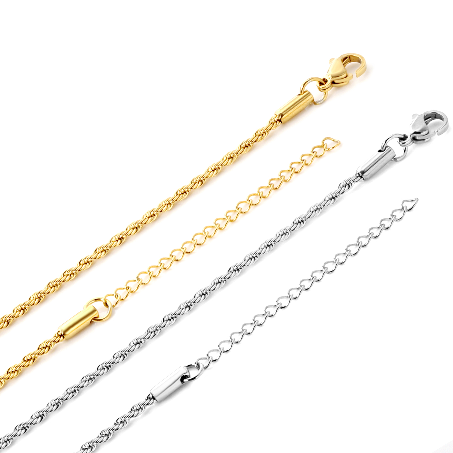 Luxukisskids โซ่สร้อยคอเชือก31 - Jewelry Making Singapore บทวิจารณ์และราคา