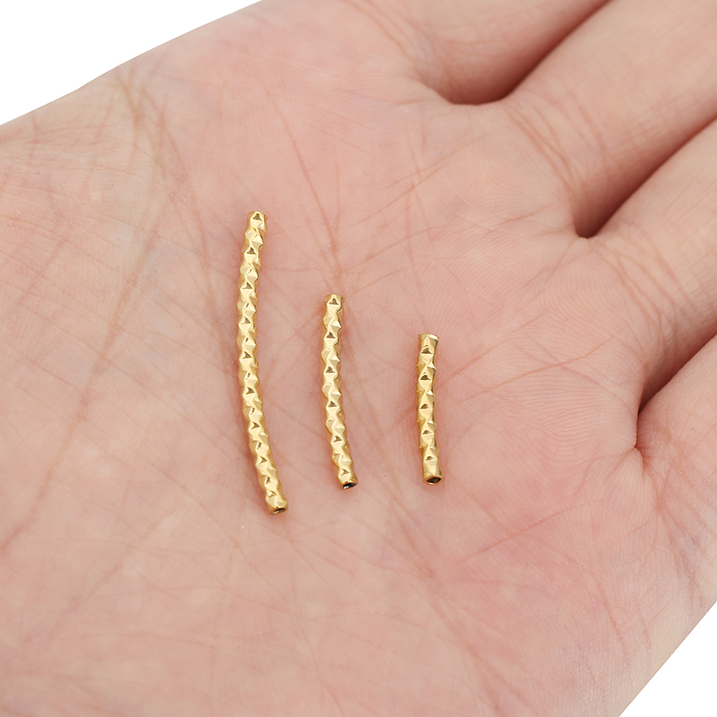 10pcs PVD สแตนเลสโค้ง Spacer ล - Jewelry Making Youtube บทวิจารณ์และราคา