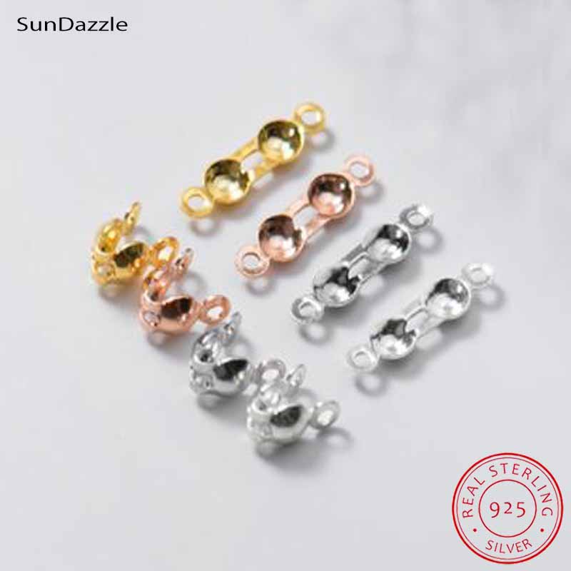 ตัวล็อคปลายลูกปัดเงินแท้ 925 จ - Jewelry Making School บทวิจารณ์และราคา