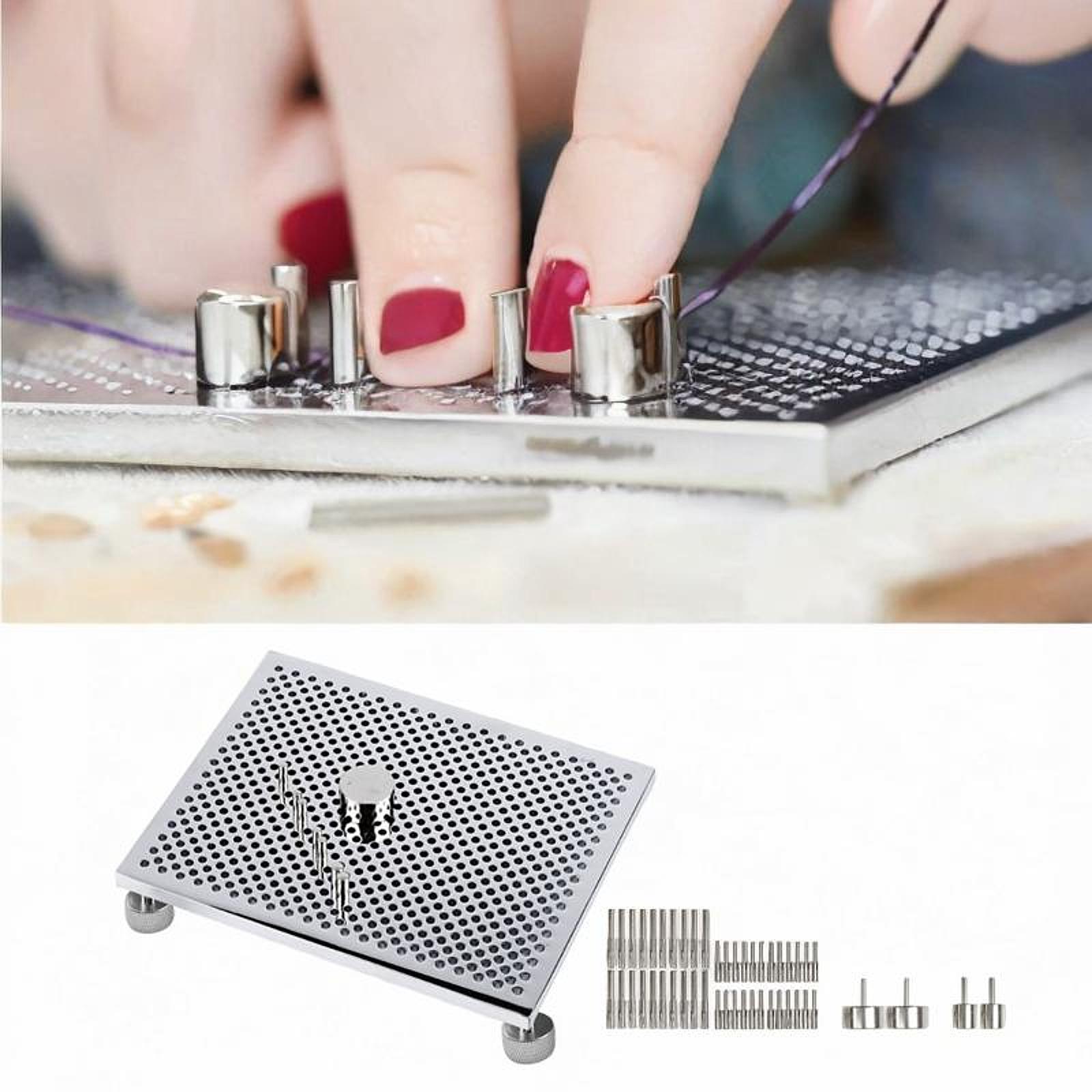 ชุดห่วงจิ๊กดัดลวด ห่วงโลหะอเนก - Wire Jewelry Making Jig บทวิจารณ์และราคา