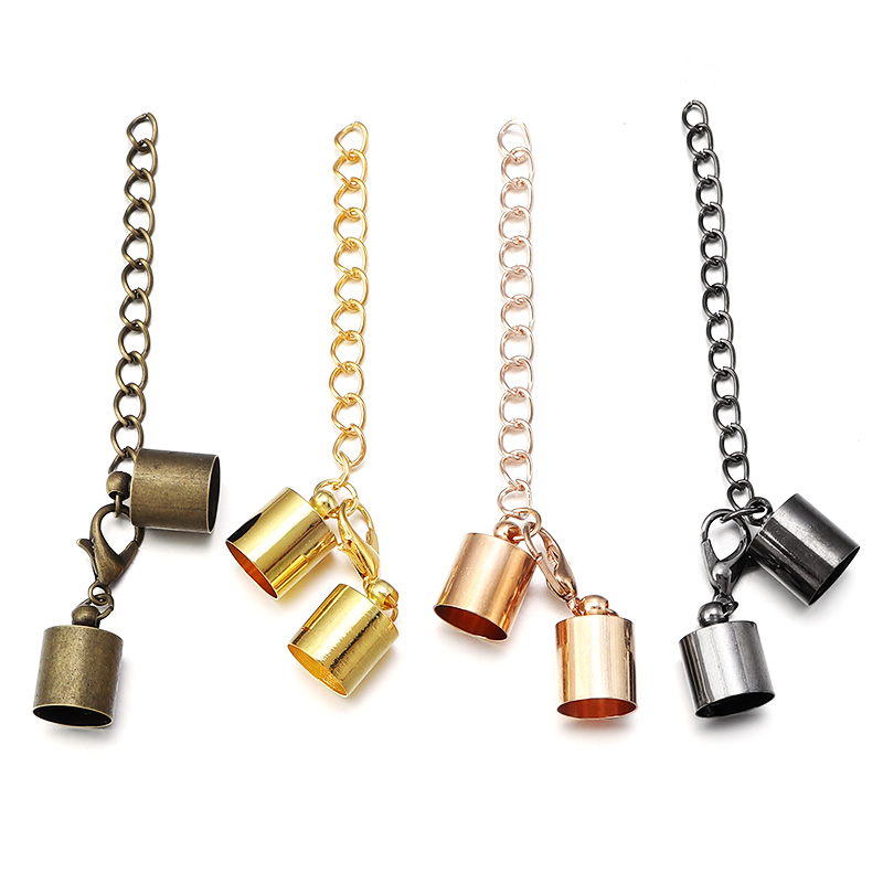 ฝาครอบสายหนัง 10 ชุดพร้อมตัวล็ - Jewelry Making School บทวิจารณ์และราคา