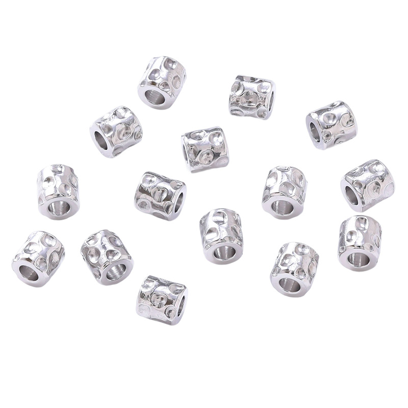 ลูกปัดสเปเซอร์สแตนเลส 50 ชิ้น/ - Jewelry Making Youtube บทวิจารณ์และราคา