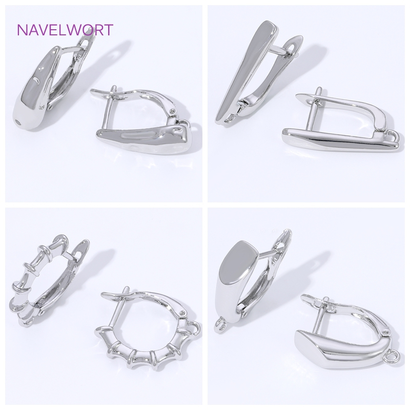 ตะขอเกี่ยวต่างหูแบบเรียบ ชุบทอ - Jewelry Making Kits บทวิจารณ์และราคา