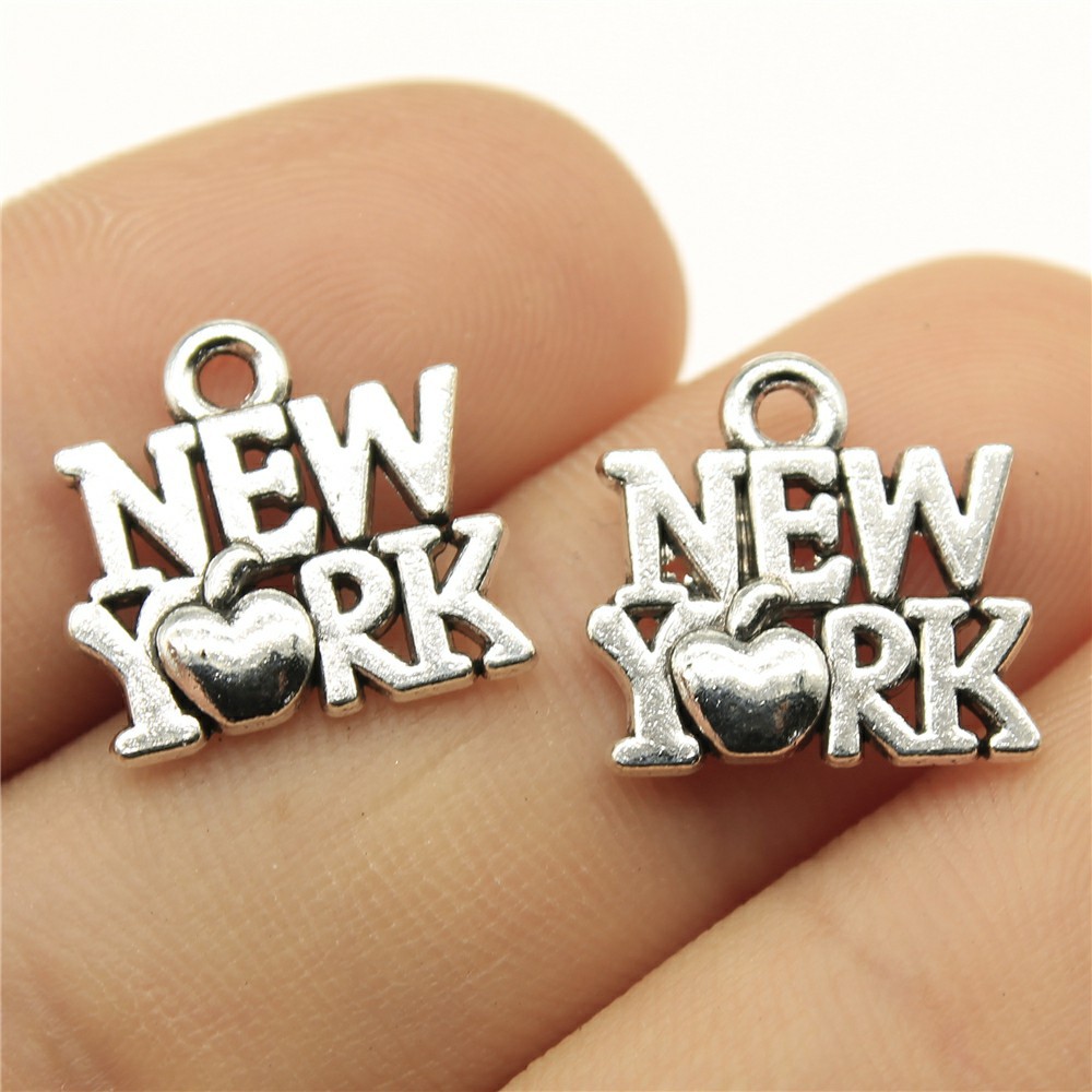 40 ชิ้น ขนาด 15x14 มม. (0.59x0 - Jewelry Making York บทวิจารณ์และราคา