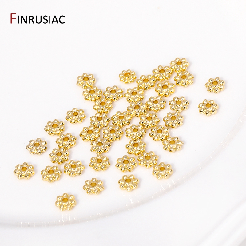 30PCS 4mm/5mm/6mm 14K ทองชุบทอ - Jewelry Making Bali บทวิจารณ์และราคา