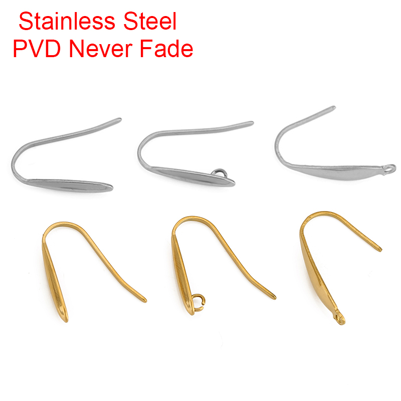 10pcs ไม่เคยจางหายสแตนเลสต่างห - Jewelry Making School บทวิจารณ์และราคา