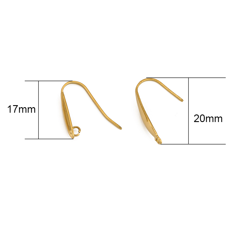 10pcs ไม่เคยจางหายสแตนเลสต่างห - Jewelry Making School บทวิจารณ์และราคา
