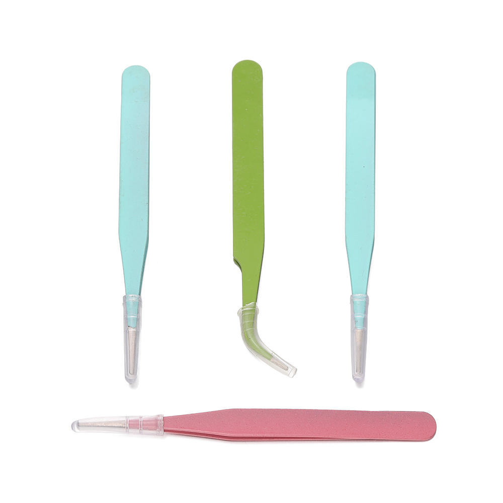 1pcs สีสันแหนบซ่อมเครื่องมือลู - Jewelry Making Education บทวิจารณ์และราคา