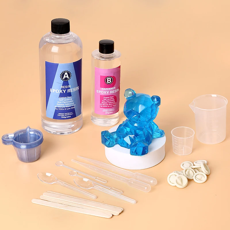 อีพ็อกซี่เรซิ่นชุดคริสตัลใสผสม - Jewelry Making Online บทวิจารณ์และราคา