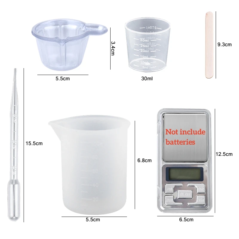 อีพ็อกซี่เรซิ่นชุดคริสตัลใสผสม - Jewelry Making Online บทวิจารณ์และราคา