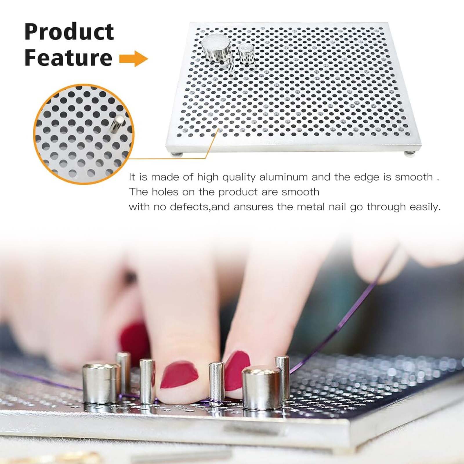 ชุดจิ๊กสำหรับลวดอะลูมิเนียมพร้ - Wire Jewelry Making Jig บทวิจารณ์และราคา