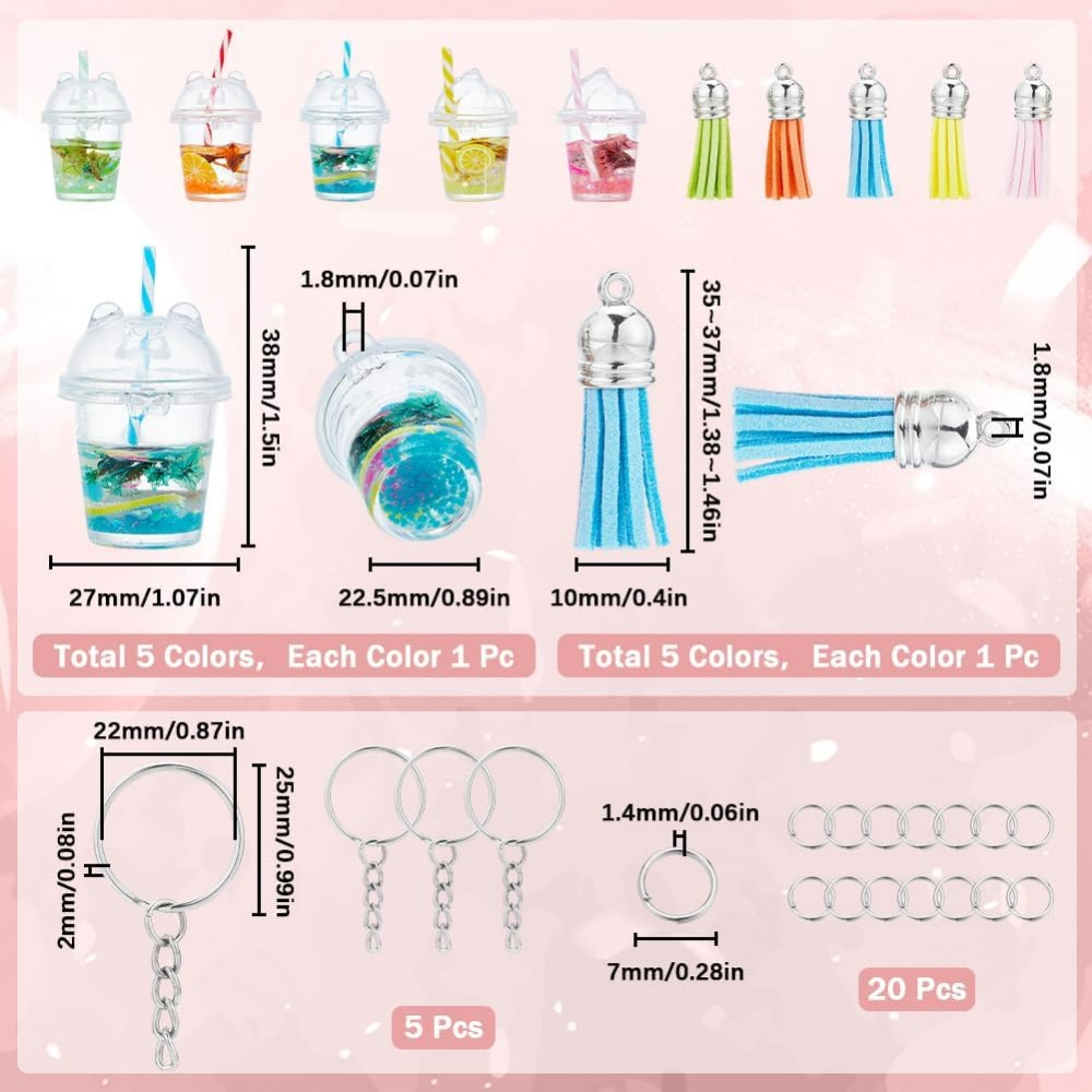 35 ชิ้น DIY 5 ชุดชาฟองชุดพวงกุ - Jewelry Making Kits บทวิจารณ์และราคา