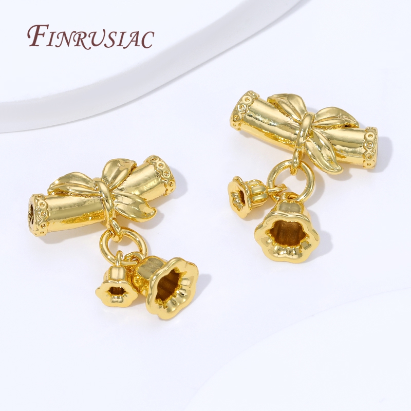 2/4/8 ชิ้น ตัวล็อคแบบชุบทอง 18 - Jewelry Making Youtube บทวิจารณ์และราคา