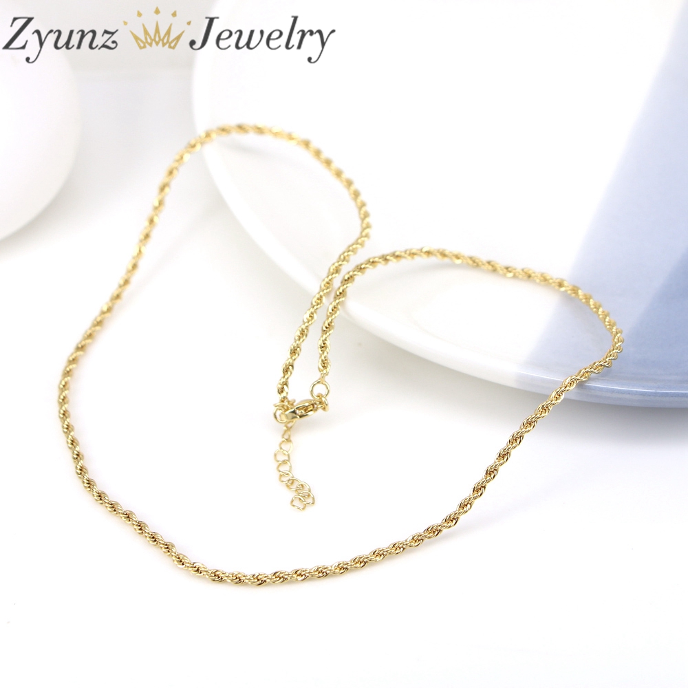 สร้อยคอโลหะสีทองแบบโซ่เกลียวสำ - Jewelry Making Singapore บทวิจารณ์และราคา