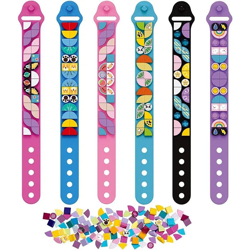 6 ชิ้น/เซ็ตเด็กบล็อกอาคาร Dots - Jewelry Making Kits บทวิจารณ์และราคา