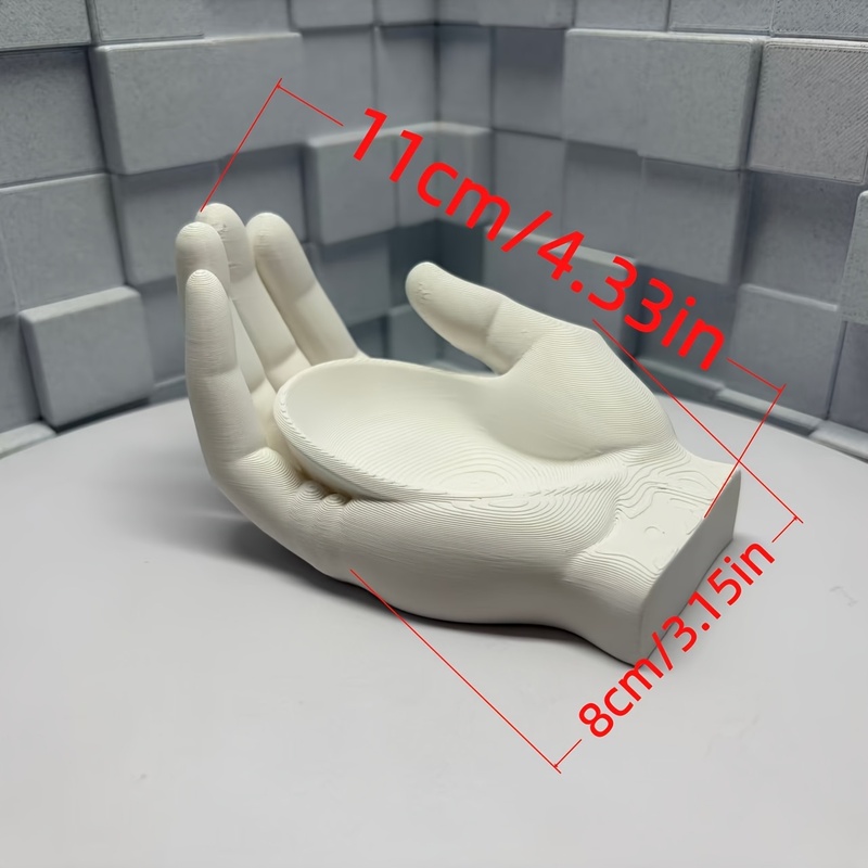 ถาดเก็บเศษขยะแบบเปิดรูปฝ่ามือ, - Jewelry Making Desk บทวิจารณ์และราคา