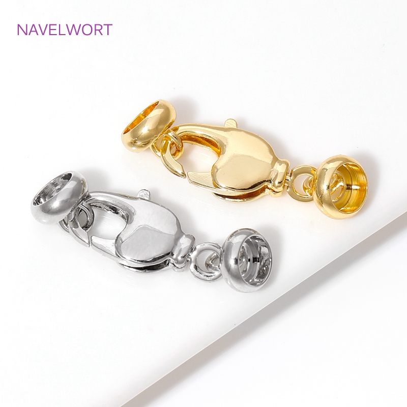 18K ทองชุบทองเหลือง Clasps กุ้ - Jewelry Making School บทวิจารณ์และราคา