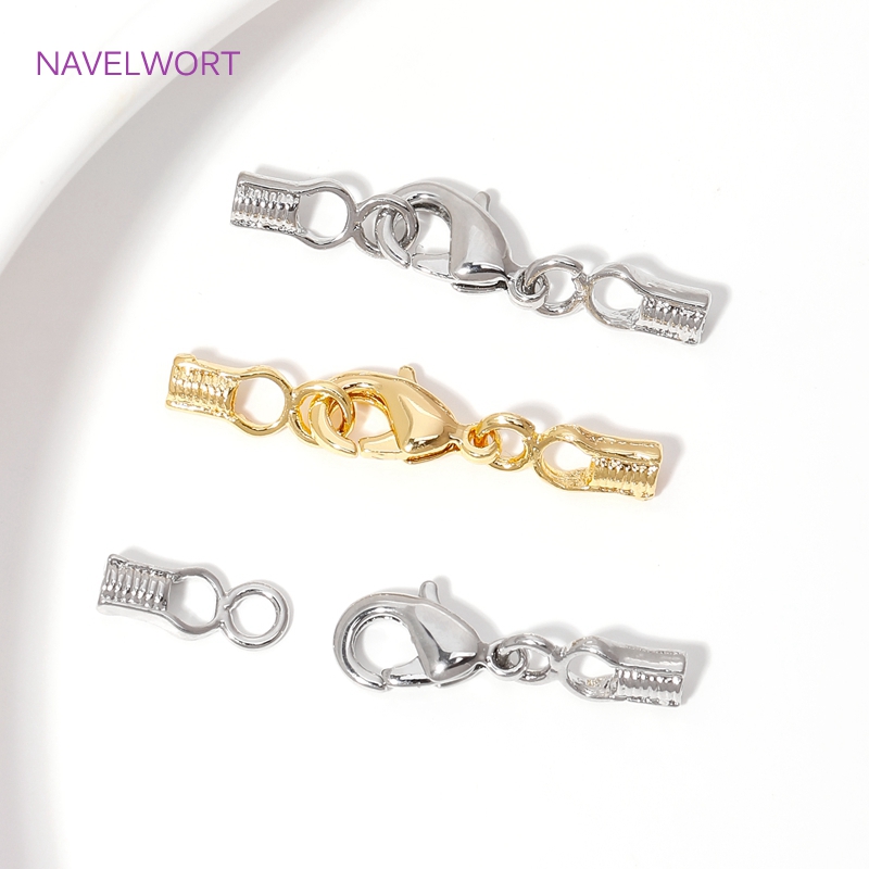 18K ทองชุบทองเหลือง Clasps กุ้ - Jewelry Making School บทวิจารณ์และราคา