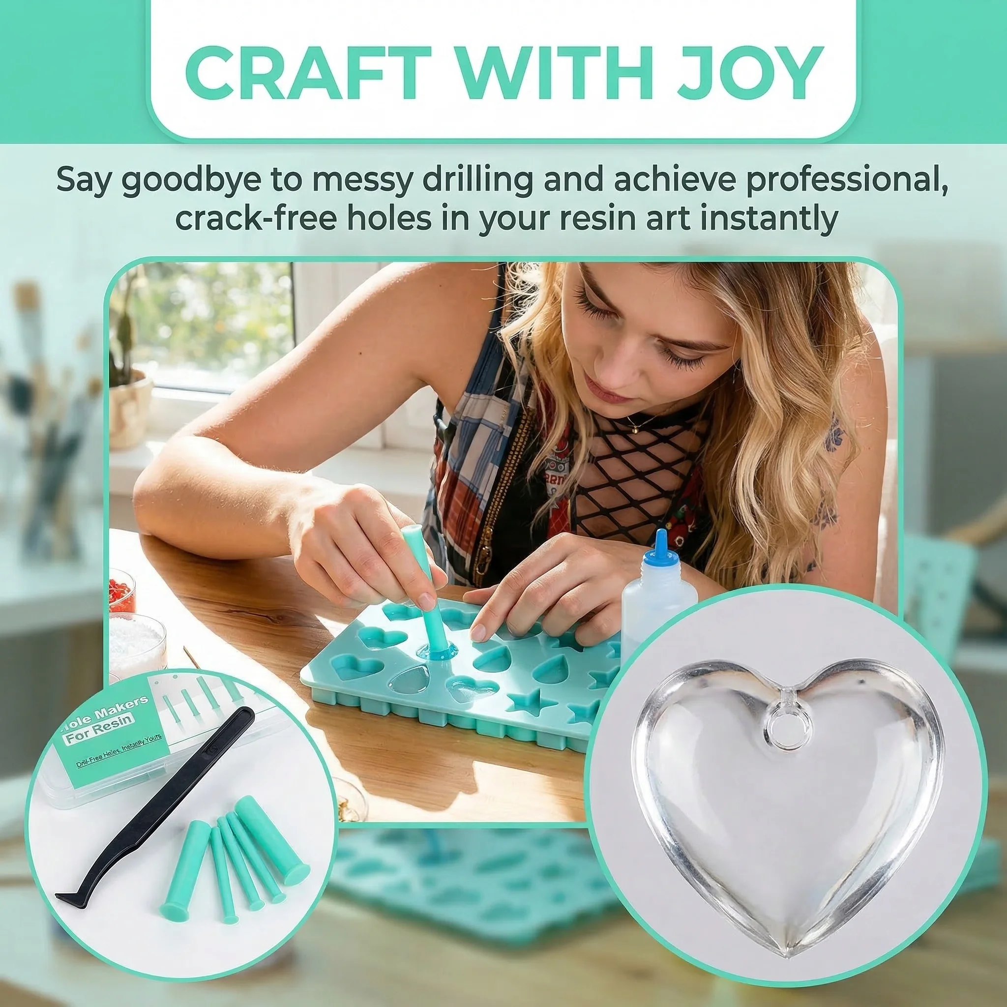 ชุดเครื่องมือเจาะรูเรซิ่น 35 ช - Jewelry Making Online บทวิจารณ์และราคา