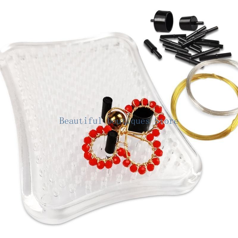 U4LF พลาสติกลวดดัดจิ๊กอุปกรณ์ส - Wire Jewelry Making Jig บทวิจารณ์และราคา