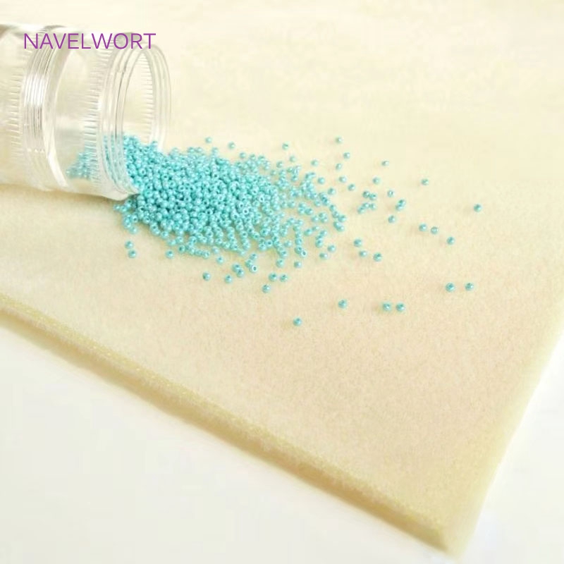 สีเทา Flocked Soft ลูกปัด,ลูกป - Jewelry Making Desk บทวิจารณ์และราคา