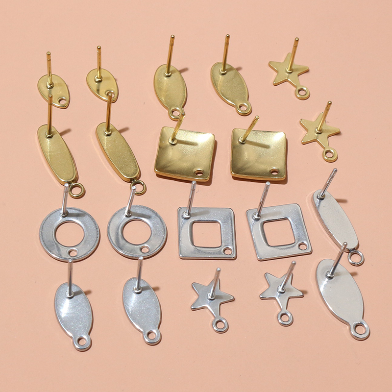 20ชิ้นสแตนเลสหัตถกรรมต่างหูกระ - Jewelry Making Kits บทวิจารณ์และราคา