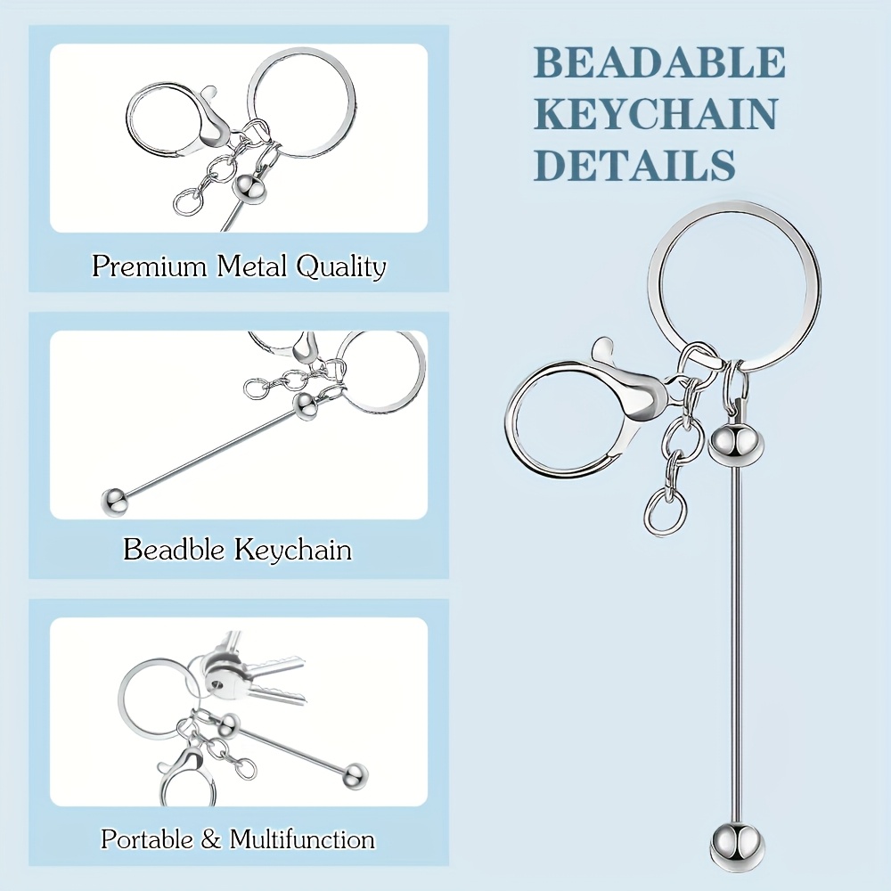 ชุดทำพวงกุญแจลูกปัดเปล่า DIY 1 - Jewelry Making Online บทวิจารณ์และราคา