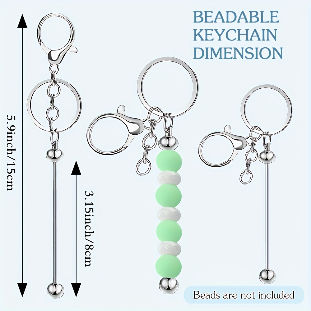 ชุดทำพวงกุญแจลูกปัดเปล่า DIY 1 - Jewelry Making Online บทวิจารณ์และราคา