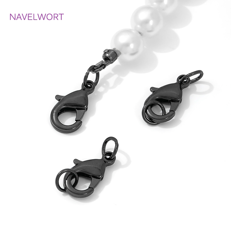 สีดำทองเหลืองก้ามปู&ตัวต่อโซ่, - Jewelry Making School บทวิจารณ์และราคา